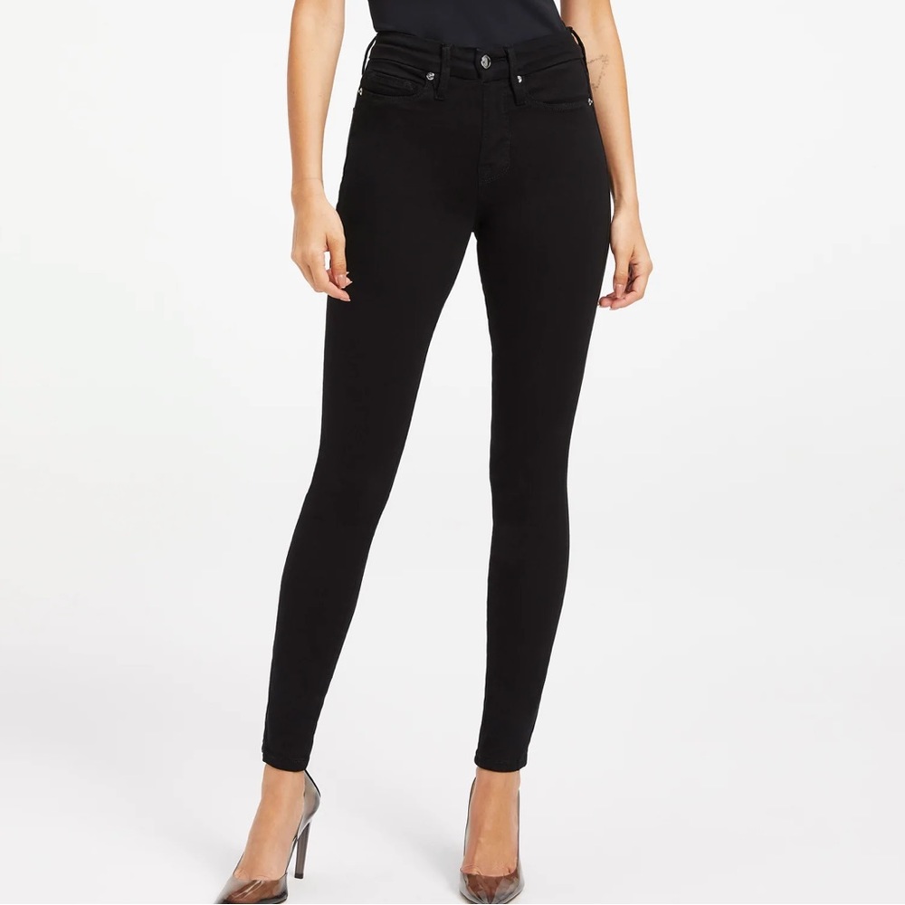 Good American jeans Good Legs High Rise Skinny Jeans black 6 New
